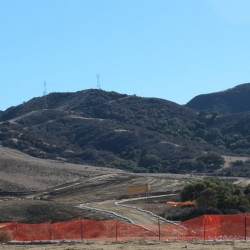 Runkle Canyon land grading Dec 14 2013