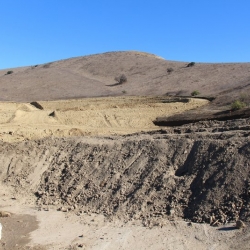 Runkle Canyon land grading Dec 14 2013