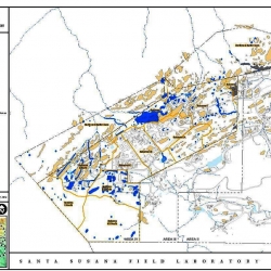 2010 DOE SSFL Area IV & Brandeis-Bardin AOC Radiological Preliminary Remediation Areas MAP