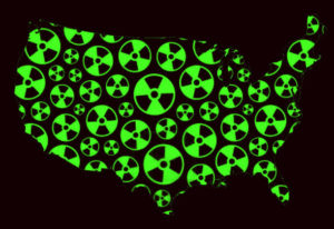 Sky high radiation readings